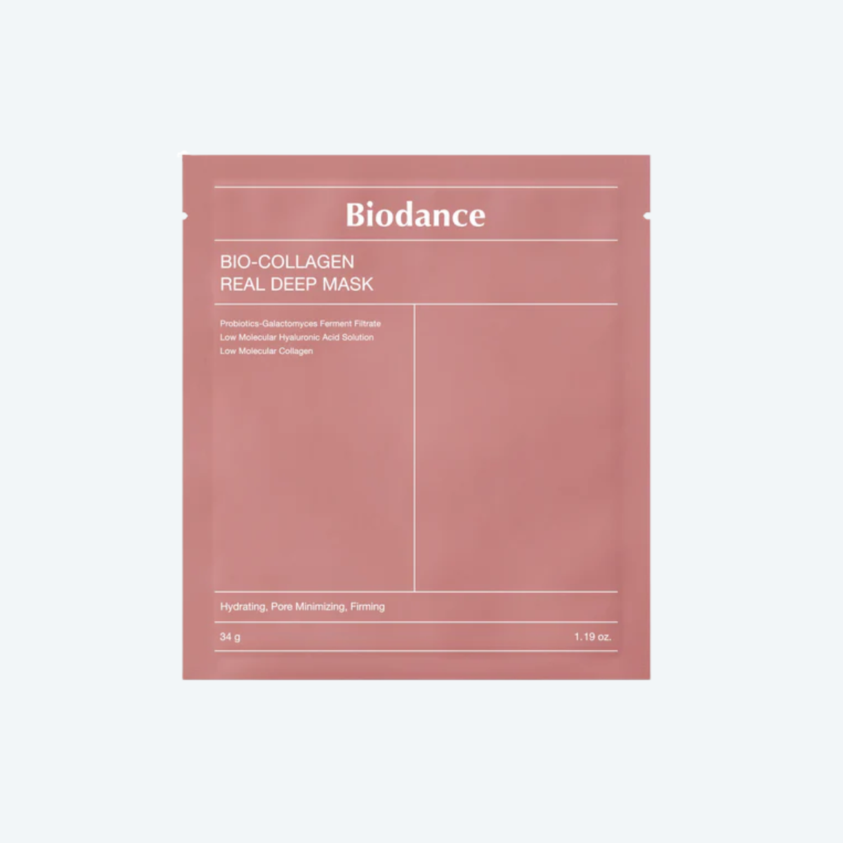 Maschera viso rimpolpante al bio-collagene – 4 trattamenti