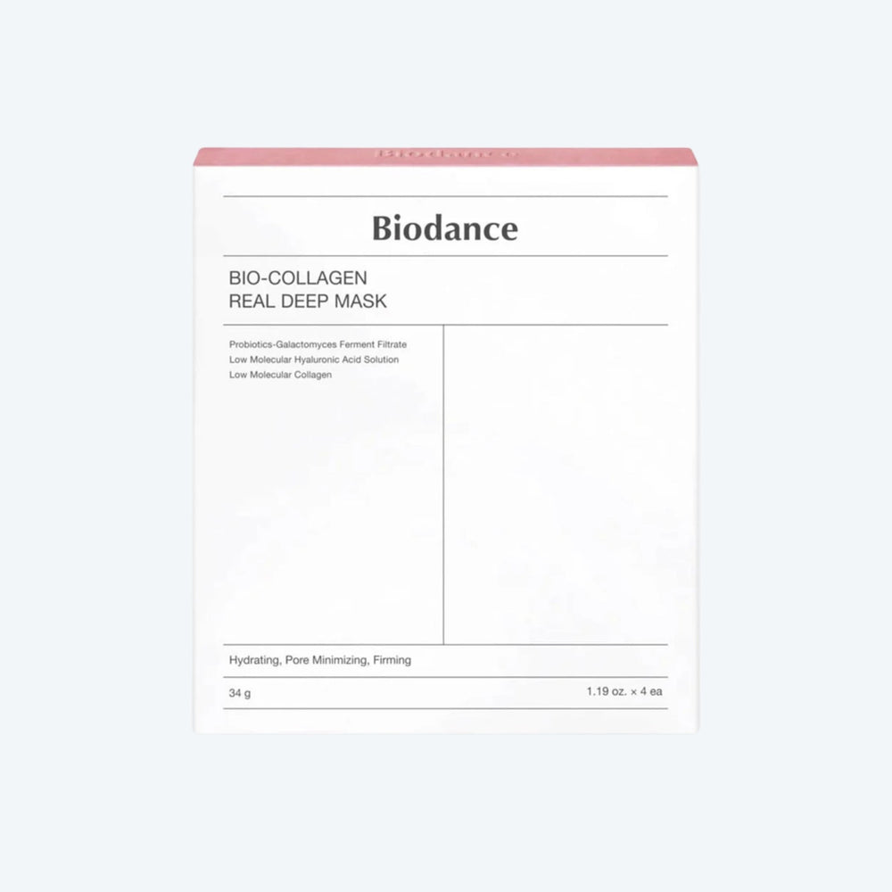 maschera viso rimpolpante al bio-collagene 4 trattamenti